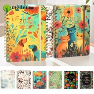MEIHUA 2026 Planner, A5 Weekly and Monthly Calendar 2026, Monthly Tabs Agenda Jan.2026 - Dec.2026 Co