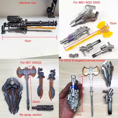 Transformation Toys Accessories Upgrade Kit Extension Set Upgrade Package For SS05 6022A TW1022 SS38