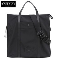 二手 Gianni Chiarini Oslo 尼龍手提包，近全新，女士，黑色，BSU B18999