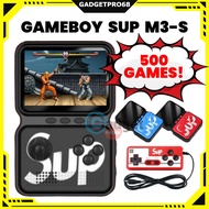 500 Permainan Terbina Dalam Konsole Gameboy SUP M3-S Games Retro Mini Gameboy Game Console Emulator 