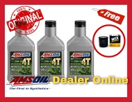 Amsoil 4T Performance SAE 20w-50 น้ำมันเครื่องสังเคราะห์แท้ 100%