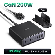 【Nexode】UGREEN GaN 200W 8-Ports USB C Fast Charger Adapter for Laptop MacBook iPad iPhone 17 16 15 P