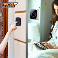 1/2 Wireless Door Bell IP44 Waterproof Smart with and Receiver Doorbell US