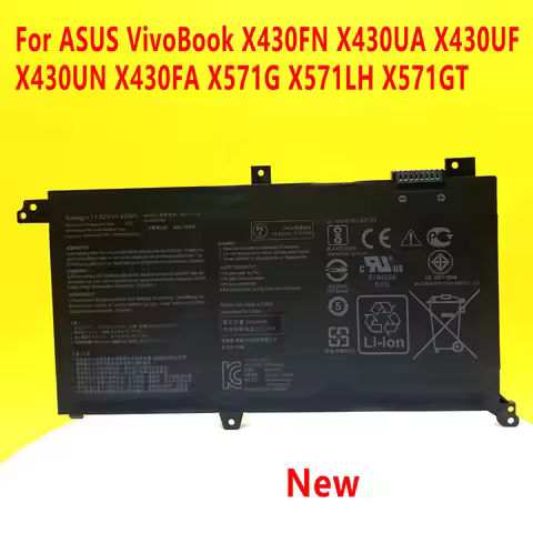 NEW B31N1732 Laptop Battery For ASUS VivoBook X430FN X430UA X430UF X430UN X430FA X571G X571LH X571GT
