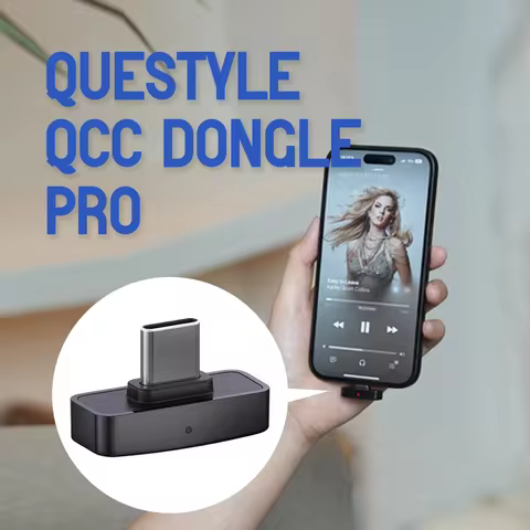 Questyle QCC Dongle Pro USB-C Bluetooth Transmitter Snapdragon Sound MFi LDAC aptX Lossless Adaptive