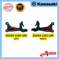 NINJA650 2017-2022 STAY STEP REAR LEFT SIDE LH FS.BLACK (KAWASAKI100%ORIGINAL) 35063-1350-18R 35063-