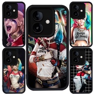 Case for OPPO A3 A79 A5 A5I Pro A3X A5X 5G Black Silicone M-84 Harley Quinn