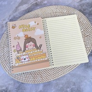 Ring A5 Nice Daily Binder Notes Cute Momo Character Write Notes Ready