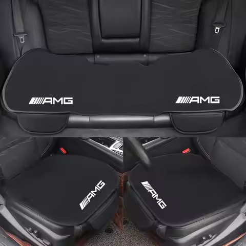 Car Seat Cushion Non-Slip Cover Ice silk Velvet Plush For Mercedes Benz W212 W204 W168 GLC CLK CLA I