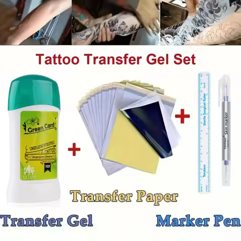 Tattoo Transfer Gel, Professional Tattoo Stencil Magic Gel, Thermal Copier Tattoo Transfer Paper, Ma