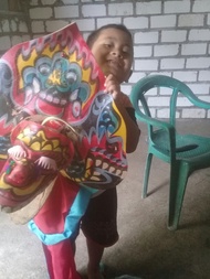 Barongan anak2 umur 8 Barong devils asli kayu Barongan 20 ribu Barongan kediri dewasa Barongan asli 