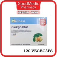 Wellness Ginkgo Plus 120 Vegecaps