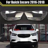Headlamp Case  For Buick Encore 2016 2017 2018 Car Front Glass Headlight Cover Head Light Lens Caps 