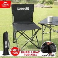 SPEEDS Portable Outdoor Folding Chair Camping Chair Easy to Fold Mountain Chair