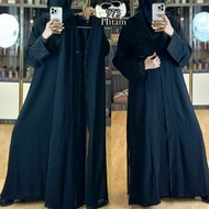 [ Ready] New Abaya Hitam Abaya Ori Saudi Dubai Mesir Abaya Tarim Abaya