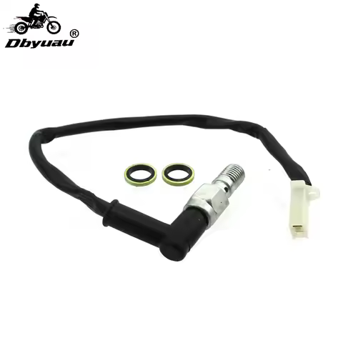 Dbyuau 10mm x 1.25 Hydraulic Brake Light Switch For Nissin Brake Honda Yamaha Kawasaki Suzuki 10X1.2