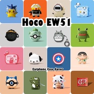 【imamura】For Hoco EW51 Case Casing Soft Silicone Innovation Cartoon Earphone Case Cover NO.2