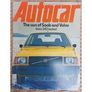 VERY RARE, VINTAGE - UK Autocar Car Magazine February 1977, ALFA ROMEO/VOLVO 240 & 260/SAAB 99/CITRO