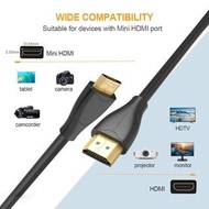 HDMI mini to hdmi cable 5 meters mini hdmi cable/ 5 meters