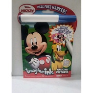 Disney Mickey Mouse Imagine Ink Magic Ink Pictures Mess Free Game Book NEW