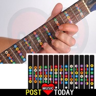 Guitar Fretboard Notes Map Labels Stickers Fingerboard Fret Decals