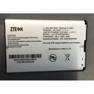 แบตเตอรี่ แท้ ZTE Pocket WiFi Battery รุ่น MF30 MF50 MF51 MF60 MF62 MF65 MF65 Li3715T42P3h654251 แบต