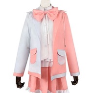 惠美玩品 槍彈辯駁 其他 服飾 2104 彈丸論破2 莫諾美cos服 擬人粉白兔 兔美cosplay角色扮演服裝