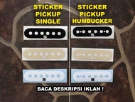Krem Single Seymour Duncan Hyperion Ahb Blackout Pickup Sticker Gitar Elektrik Neck Middle Bridge