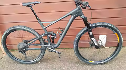 T1000 3K Carbon Enduro Full Suspension MTB Frame 29er 122mm Travel 12x148mm Boost Thru Axle PF30 BB 