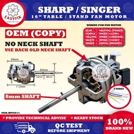 SHARP / SINGER TABLE FAN MOTOR / STAND FAN MOTOR FAN MOTOR FAN MOTOR KIPAS MOTOR