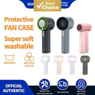 GOOJODOQ Mini Fan Case for GFS001 GFS006 GFS007 GFS009, Protective Cover, Silicone Protector, Washab