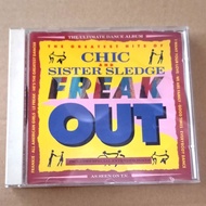 CD Chic & Sister Sledge - Freak Out BEST OF GREATEST HITS COLLECTION. IMPORTED DISC 70s 80s Disco Da