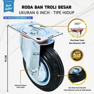6 inch trolley wheel live type