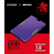 【🇯🇵免本地運費】日本直送 原裝進口 日版 新世紀福音戰士 EVANGELION x BUFFALO 聯乘 聯名 USB3.1 (Gen 1) 初號機 1TB  便攜式硬盤 硬碟 Portable H
