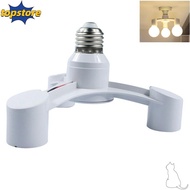 TOPSTORED LED Bulb Holder Splitter Base Converter E27 to E27 Bulb Adapter Holder