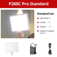 Godox P260C Pro Panel แฟลชวิดีโอไฟอ่อน Bi-Color 2800K-6500K Cri/ TLCI 98 + NFC จับคู่อัตโนมัติสำหรับ