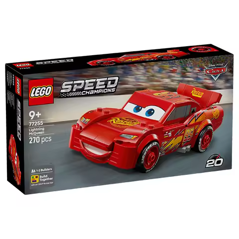 Lego Speed 77255 Lightning Mcqueen Boys and Girls Kidsren's Gift Educational Building Block Toys