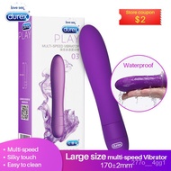 Durex Vibrators Dildo G-point Strong Shock Stimulation Vibrator Clitoris for Female Appliances Self Masturbation Adult P