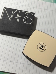 NARS 碎粉 + Chanel 眼影盤