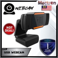 STYLED DESIGNED USB WEBCAM FOR LAPTOP / PC - 1 YEAR WARRANTY