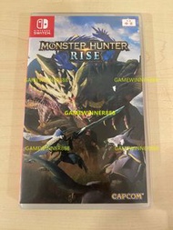 《今日快閃價》（中古二手）Switch NS遊戲 魔物獵人 怪物獵人 崛起 Monster Hunter Rise 港版中英日文版