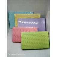 Index Card Colored (1/8,1/4,1/2)