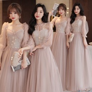 Bridesmaid Gown Gowns Dress Women Wedding Debut Ninang Long Formal