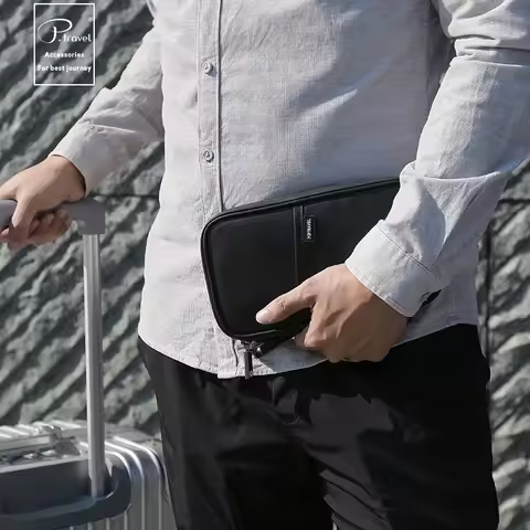 Travel Wallet for Family Passport Holder Waterproof Passport Wallet Organizer Travel Accessories Cov