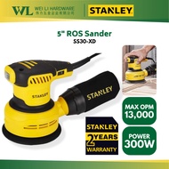 STANLEY SS30-XD 5" Random Orbital Sander 300W with Variable Speed/Stanley Sander Machine/Mesin Kerta