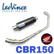 Exhaust LeoVince Honda CBR150R Full System Piping Accessories Ekzos Manifold CBR150
