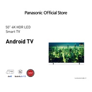 [ส่งฟรี รับประกัน 3 ปี] PANASONIC สมาร์ททีวี LED รุ่น TH-50LX630T 50 นิ้ว Android TV 4K  Hexa Chroma Drive ระบบความบันเทิงอัจฉริยะ แสงสีคมชัด