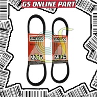 Alternator Belt Air Cond Belt Perodua Kancil 660 850 (2265)(2305) Bando