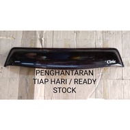 🇲🇾 Honda Civic SR4 EG (4 door)Rear Windscreen Wing Visor 25cm Car rear window roof spoiler lips visor(Used)1992y-1995y🇲🇾