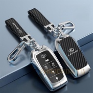 Remote Key Case Cover Metal Key Fob Shell Keychain For Lexus LM LM300H